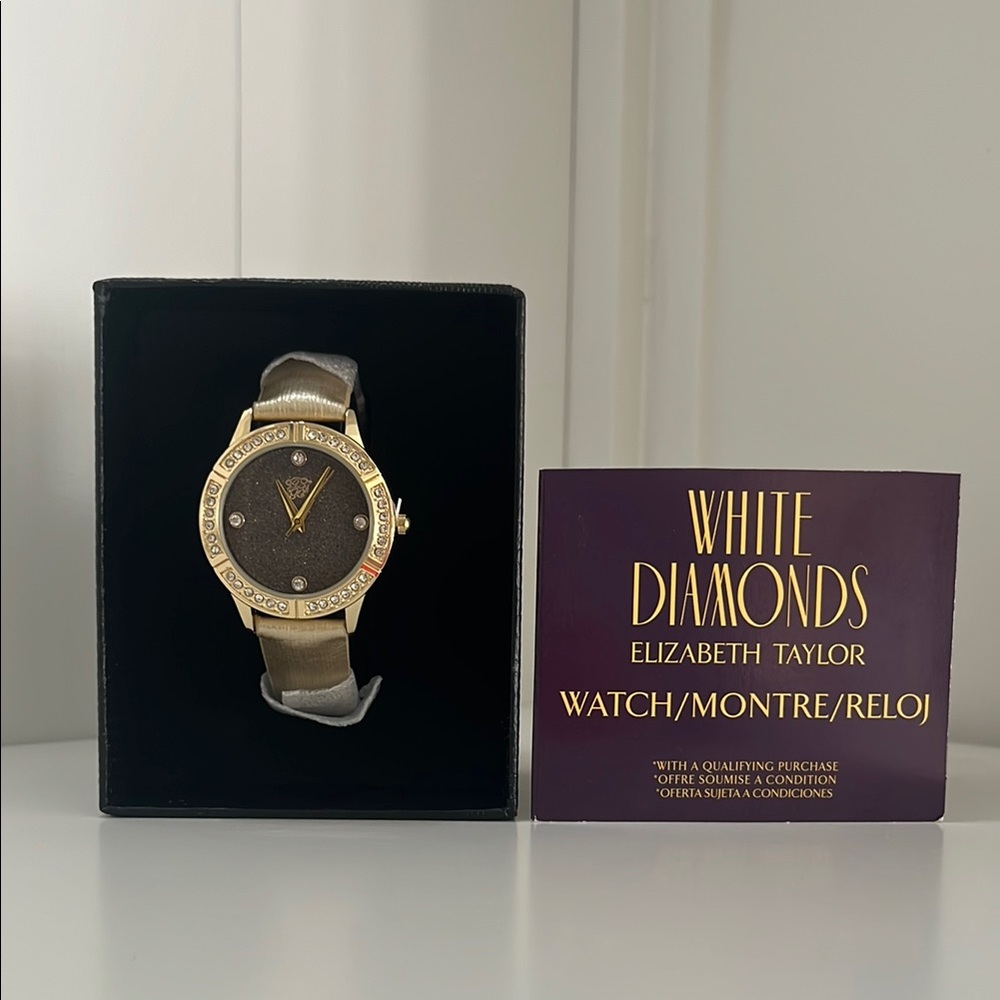 Elizabeth Taylor White Diamonds Watch